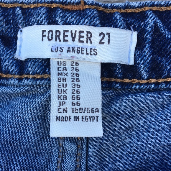 Forever 21 Cool Denim Wide Leg Jeans - Picture 4 of 9
